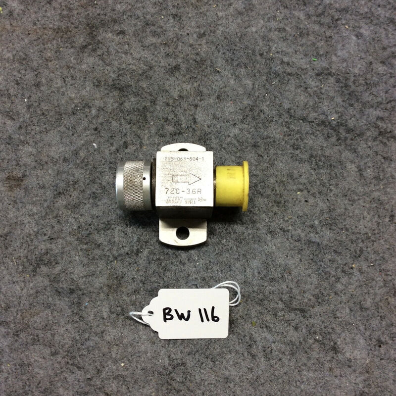 Bell Helicopter Drain Valve P/N 205-063-604-1