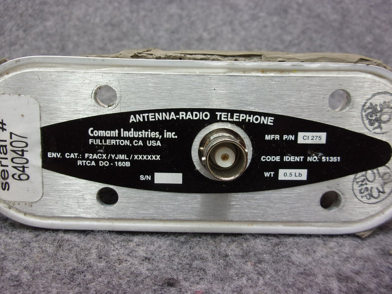 Comant Radio Telephone Antenna P/N CI-275