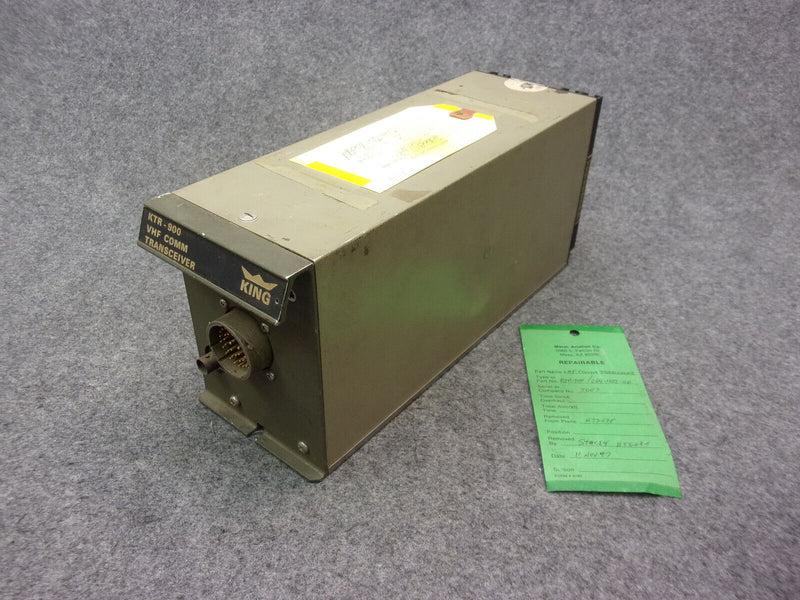 King KTR-900 VHF Comm Transceiver P/N 064-1003-00