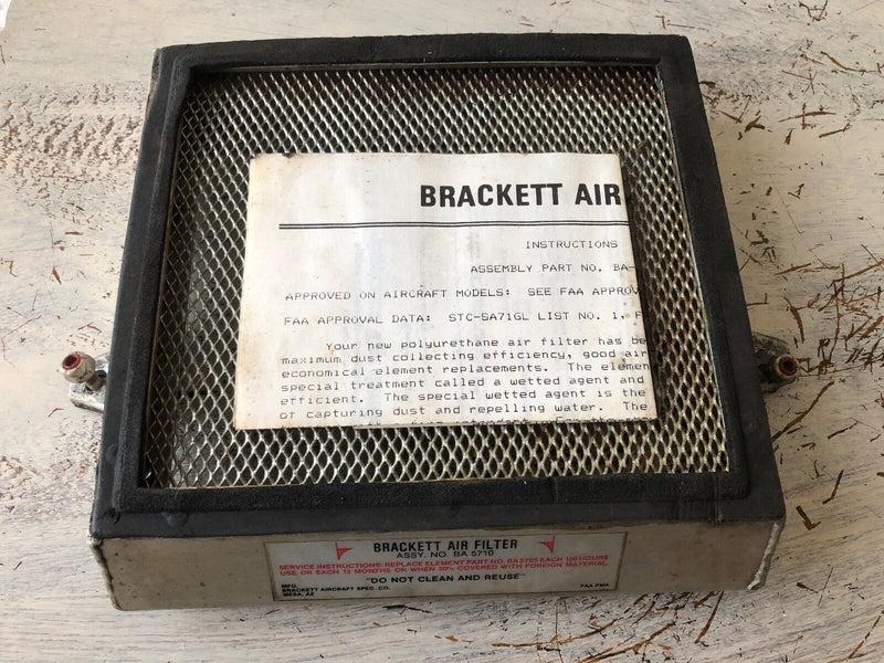 Cessna 177 Brackett Air Filter Housing P/N BA-5710