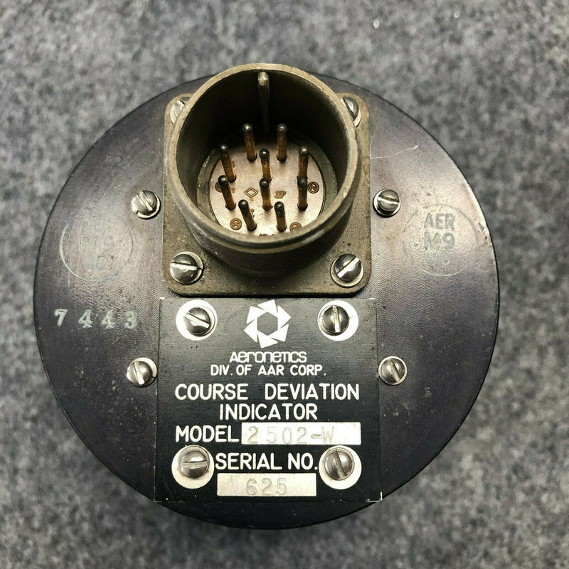 Aeronetics 2502-W Course Deviation Indicator