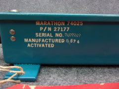 Marathon MS17334-2 NiCad Battery Pack 24V .33AH P/N 27177