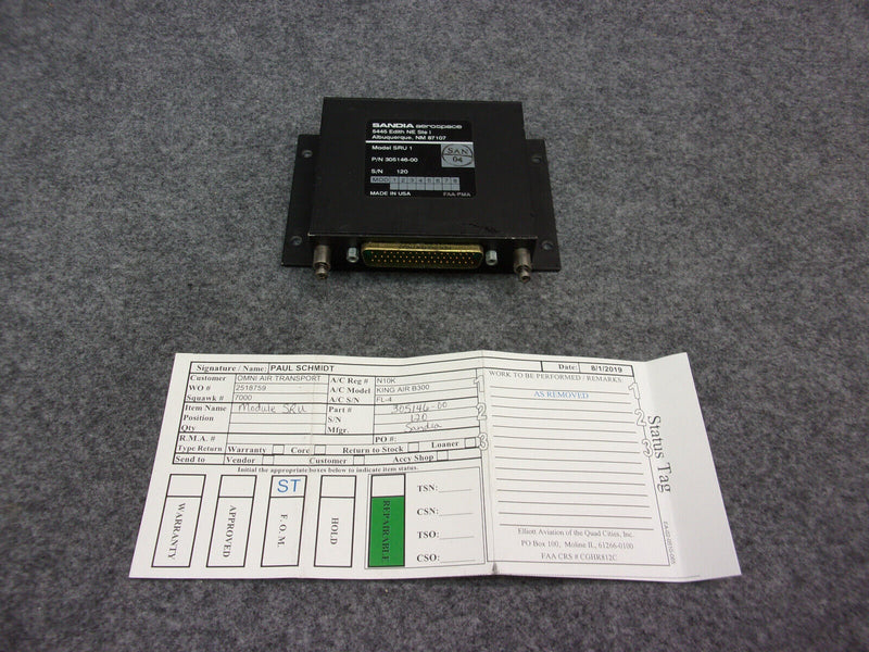 Sandia SA3 Regulator Dimmer Board And SRU-1 Enclosure P/N 305005-01 305146-00