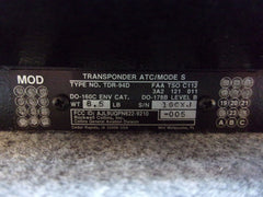 Collins TDR-94D ATC Mode S Transponder P/N 622-9210-005