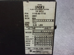 Universal Avionics UNS-1K FMS P/N 1116-40-1116