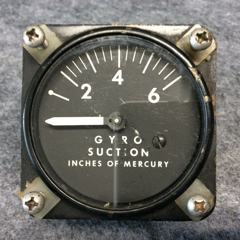 Airborne Gyro Suction Vacuum Indicator Gauge P/N 1G10-1