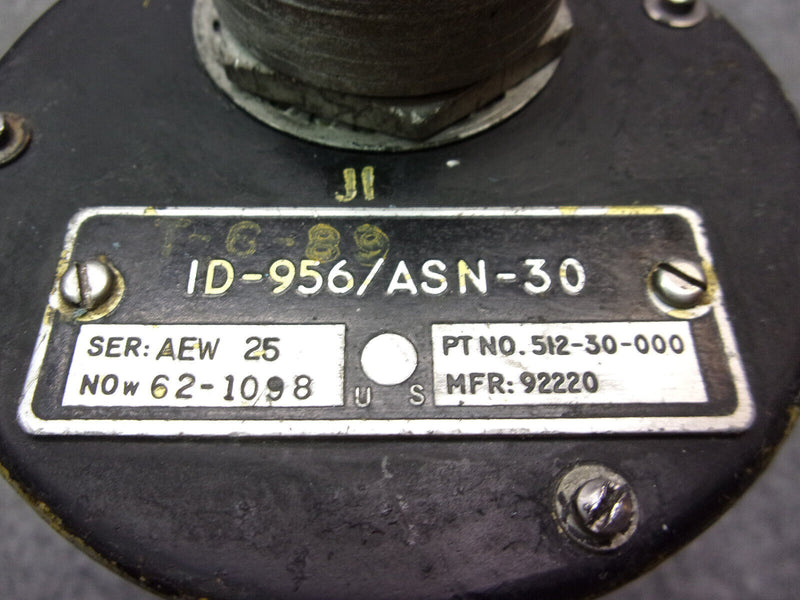 1D-956/ASN-30 Bearing Distance Heading Indicator With Connector P/N 512-30-000