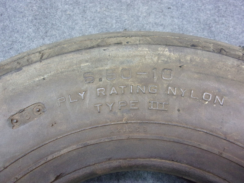 McCreary 6.50-10 8Ply Type III Tire P/N A1M6