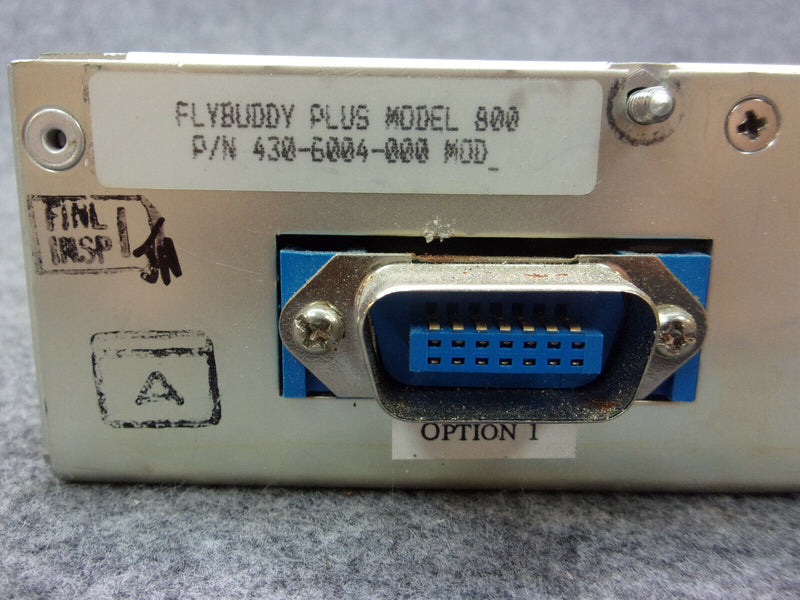 II Morrow Apollo FlyBuddy Plus 800 With Tray And Card P/N 430-6004-000