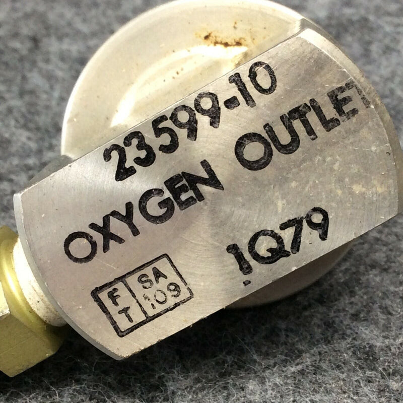 Piper Oxygen Outlet Valve P/N 23599-10