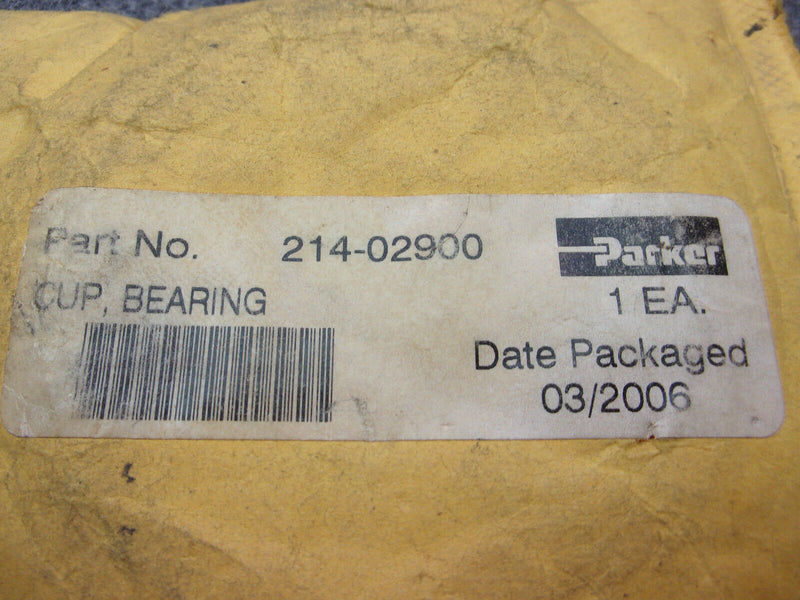 Parker Cleveland Bearing Cup P/N 214-02900