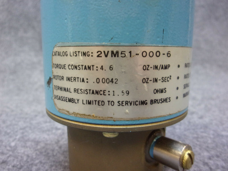 24V Motor P/N 2VM51-000-6  46568-0001