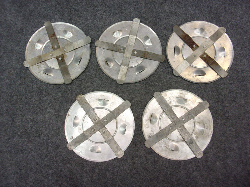 4-5/8 Inch Non-Slip Vented Inspection Cover Plate (Lot of 5)