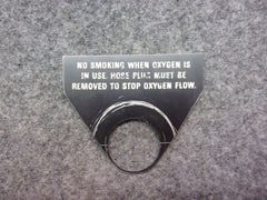 No Smoking Oxygen Placard P/N 26-11066-3