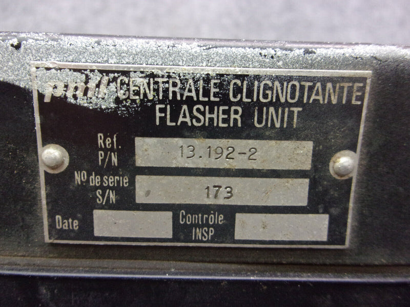 PML Flasher Unit P/N 13.192-2