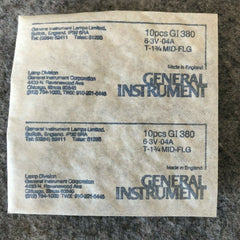 General Instrument GI 380 Miniature Bulb Pack (23 pc)
