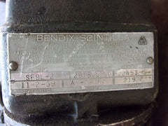 Bendix Scintilla SF9L-2 Magneto P/N 10-12453-5