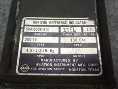 AIM 300-14 Horizon Reference Indicator P/N 504-0006-914