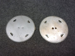 4-5/8 Inch Non-Slip Vented Inspection Cover Plate (Lot of 2)