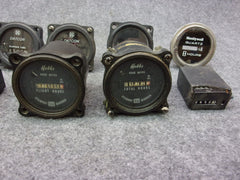 Cessna Hobbs Stewart Warner Datcon Hourmeters (Lot Of 9)