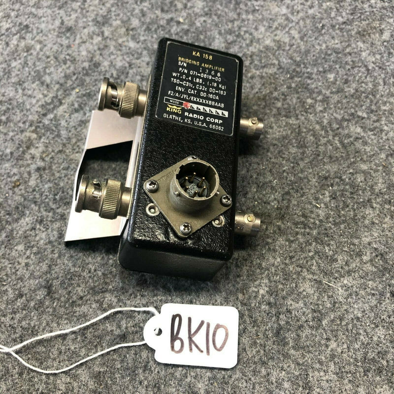 King KA158 Bridging Amplifier P/N 071-0019-00