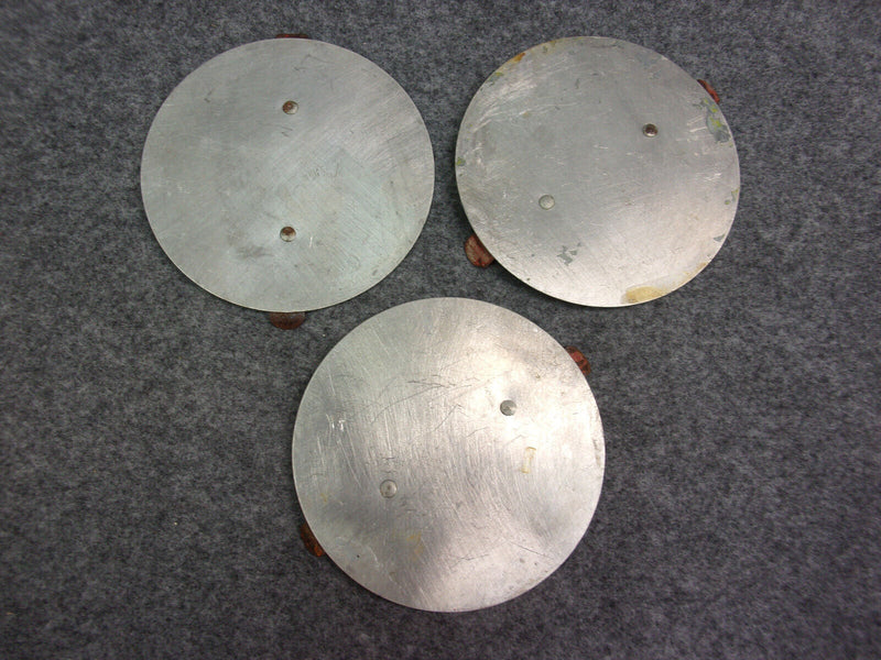 Flat 4-1/4 Inch Inspection Cover Plate (Lot of 3)