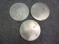 Flat 4-1/4 Inch Inspection Cover Plate (Lot of 3)