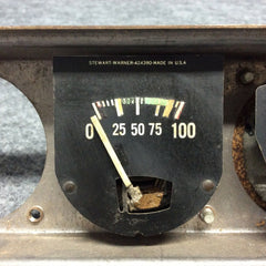 Cessna Stewart Warner Instrument Gauge Cluster