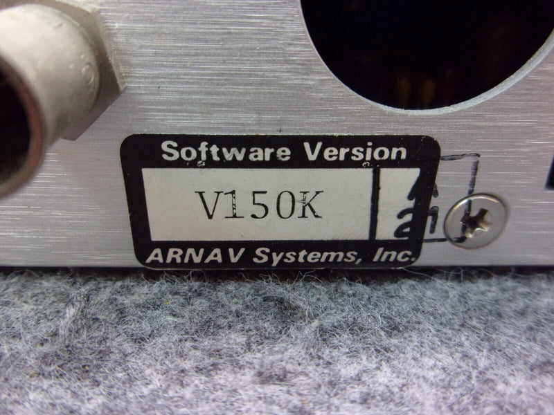 Arnav R-15 Loran Receiver With Tray And Connector P/N 453-0108G-02