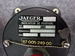 Jaeger Rotor Pitch Indicator P/N 8588-02 67-005-249-00 (Overhauled w/8130)