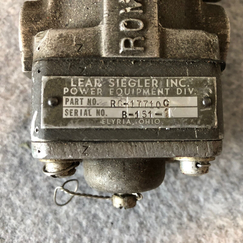 Lear Siegler Romec Fuel Pump P/N RG-17710C