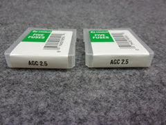 Littelfuse AGC-2.5 (Lot of 9)