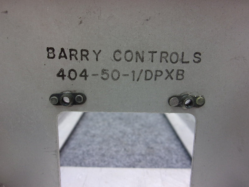 Barry Controls DPXB-0 Mount Tray P/N 404-50-S-1