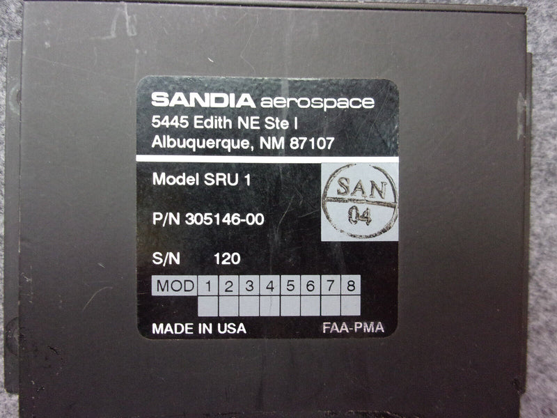 Sandia SA3 Regulator Dimmer Board And SRU-1 Enclosure P/N 305005-01 305146-00