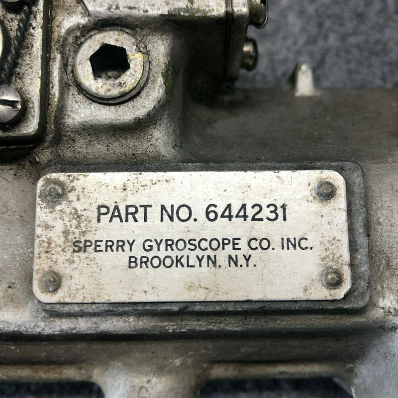 Sperry Mark 4 Autopilot Actuator Servo P/N 644231 88-S-250