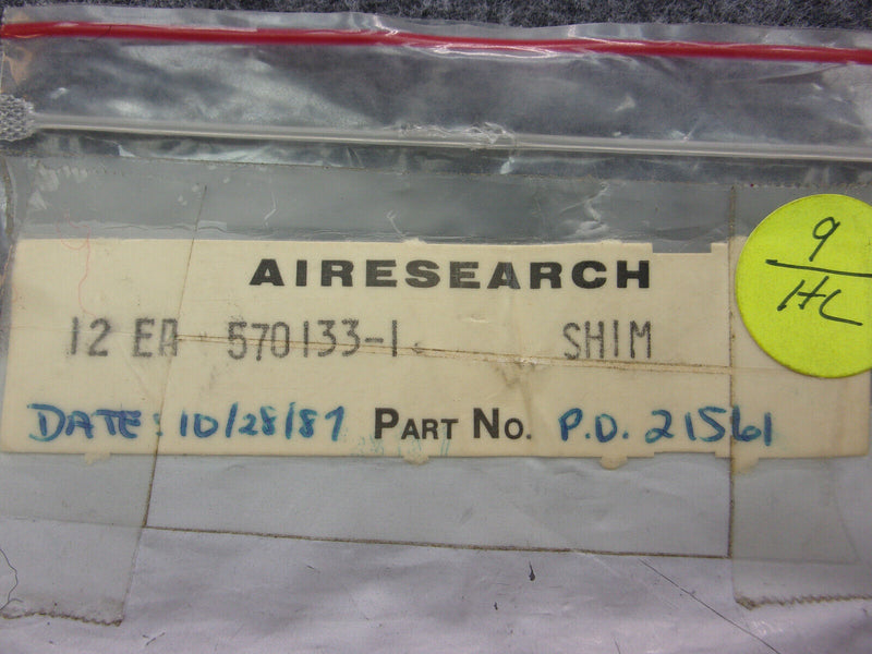 Airesearch Shim P/N 570133-1