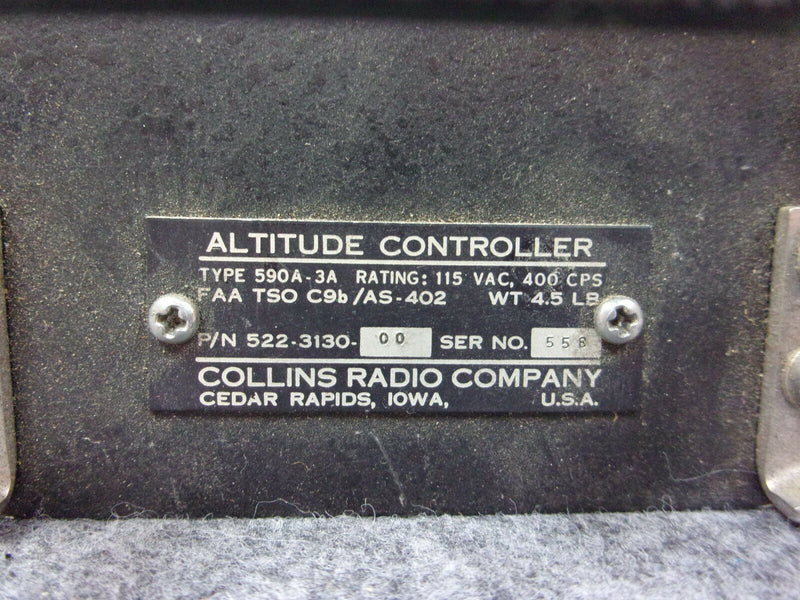Collins 590A-3A Altitude Controller 522-3130-00