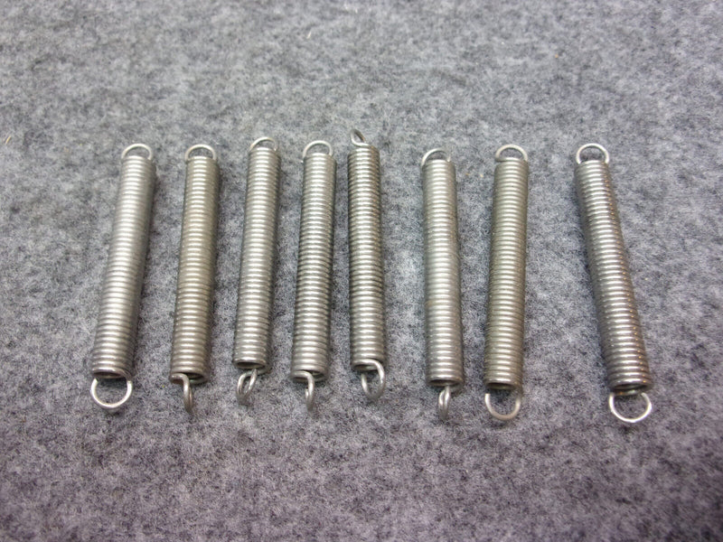 Lee Spring Co .037 x .25" x 2" Extension Spring P/N LE037C07 (Lot of 8)