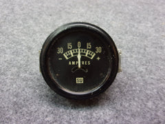 Stewart Warner 30A Ammeter Amperes Indicator Gauge P/N 357N-L8 411729