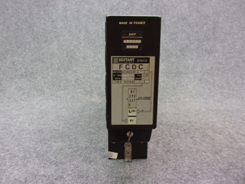 Sextant FCDC Fight Control Data Concentrator P/N 87292337V04L09