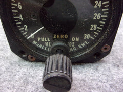 AS-355 McAllister ME-702 Load Indicator P/N 350-00000-19