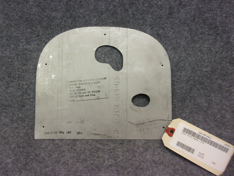Piper PA-23 Airesearch Fire Shield P/N 286-P23-064-153