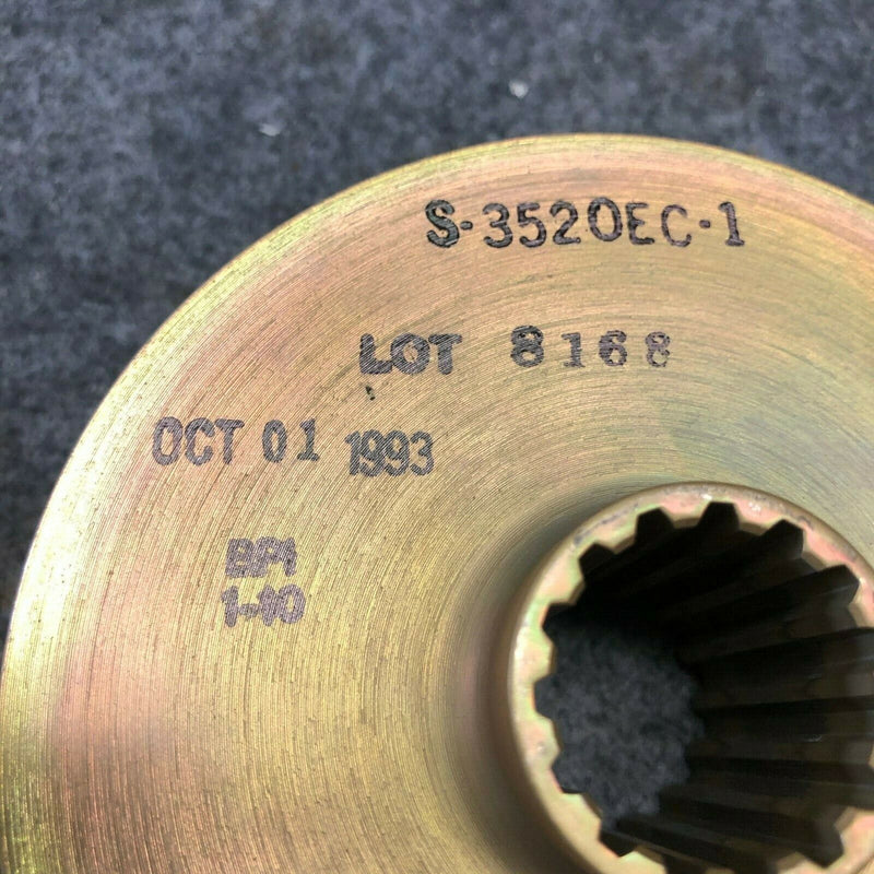 Bell 206 Air Comm Drive Pulley P/N S-3520EC-1