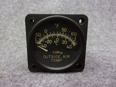 Cessna Garwin Outside Air Temp OAT Indicator Gauge P/N 22-295-01