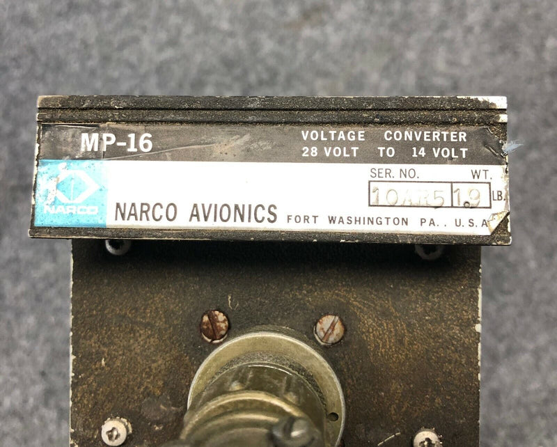 Narco MP16 Voltage Converter with Connector