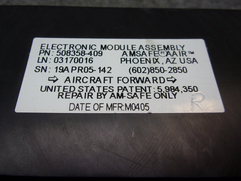 AmSafe Electronic Module Assy P/N 508358-409