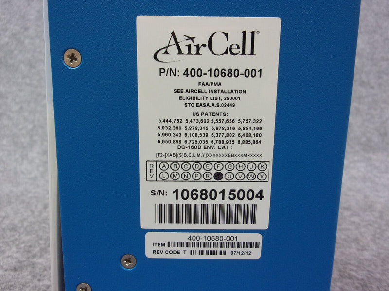 Aircell ST3100 P/N 400-10680-001