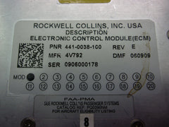 Rockwell Collins IPOD Dock ECM P/N 441-0038-100