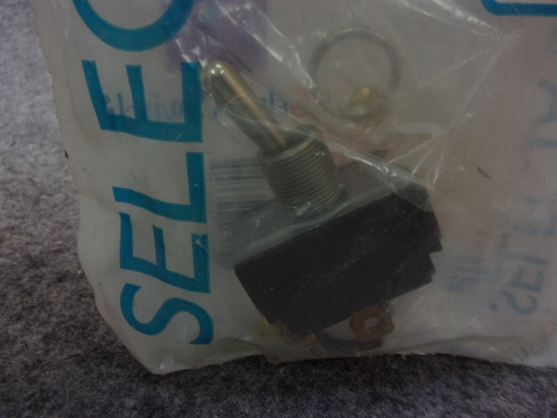 Selecta DPST Toggle Switch P/N SS207-7A-BG