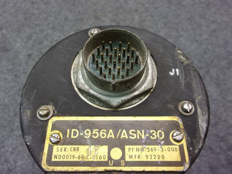 1D-956A/ASN-30 Bearing Distance Heading Indicator P/N 569-3-000